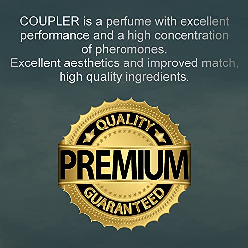 Pheromone Cologne for Men - Pheromone Perfume for Men COUPLER -Pheromones for Men-Male Cologne 10m