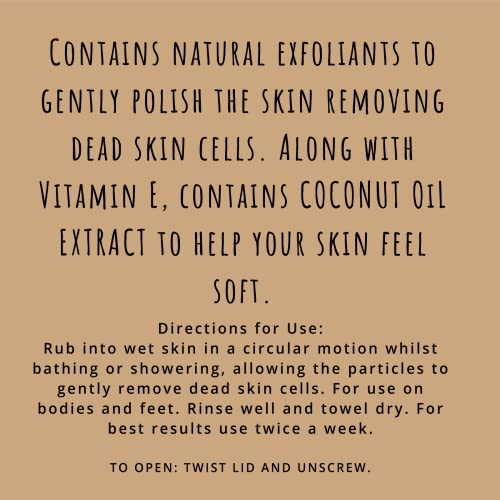 Elysium VANILLA COCONUT SUGAR BODY SCRUB 200G