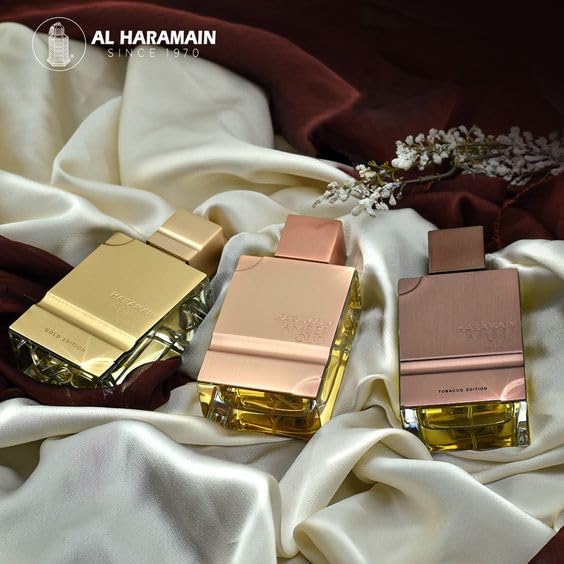 Al Haramain Amber Oud Gold Edition 60ml | Womens Perfumes | Ladies Perfume Spray | Perfume For Women and Men (Amber Oud Gold)