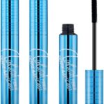 2PCS PrimLash Mascara for Older Women,Black Primlash Mascara for Seniors with Thinning Lashes Waterproof Volumizing Mascara, Hypoallergenic Masca