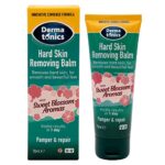 Dermatonics Natural Care Hard Skin Removing Balm for Feet | Scented with Sweet Blossom Aromas | Moisturises with Shea Butter and Hydrates with Oa