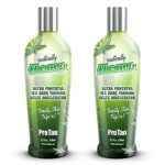 2 X PRO TAN RADICALLY HEMP TANNING LOTION SUNBED CREAM