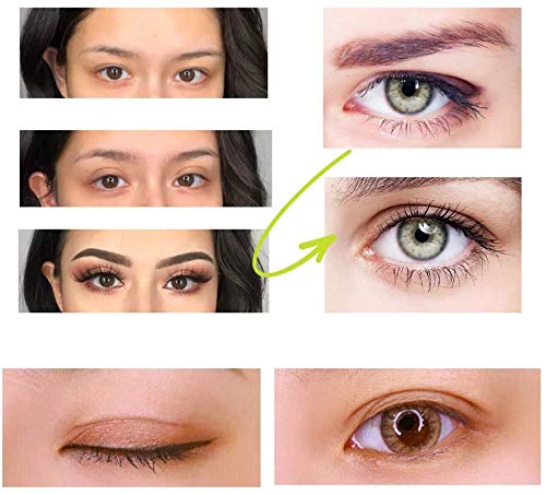 Eyelid Correcting Tape 288 Count, 5MM Eyelid Lifter Strips, Double Eyelid Tape for Heavy Hooded, Droopy Uneven Mono-Eyelids for Dramatic Lift - I