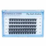Lashes Cluster, 60 Pcs Mix Individual Lashes Cluster D Curl 10-16 mm Length, DIY Eyelash Extension Reusable Soft Natural False Lashes Fluffy Clus