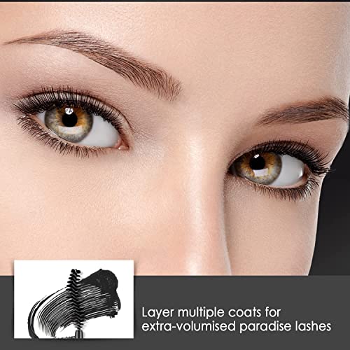 CATKIN Mascara Black for Sensitive Eyes, Waterproof Mascara Black Volume and Length, Nourish Primelash mascara, Create Longer and Thicker Looking