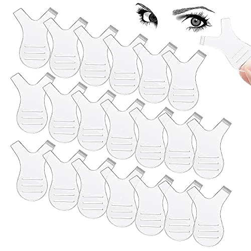Molain Mini Y Shape Eyelash Brush 50 Pieces,Silicone Grafting Eyelash Lift Brush for Lash Perm Eyelash Extension Cleanup Supplies