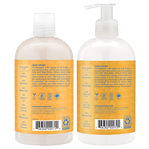 Shea Moisture/Grapeseed & Tea Tree Oils/Low Porosity Weightless Hydrating/Shampoo and Conditioner - 13oz - Deal