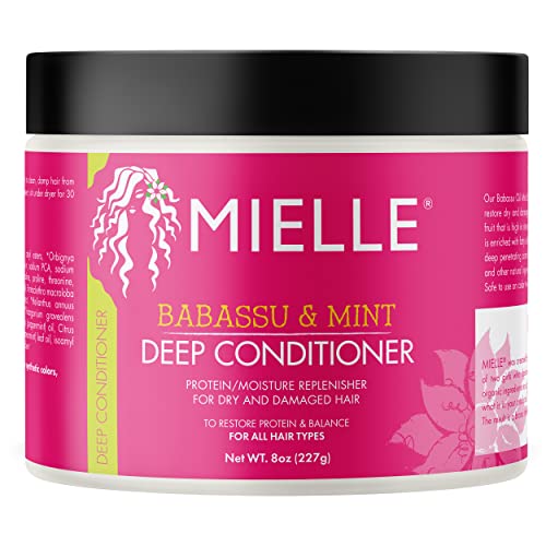 Mielle Organics Babassu & Mint Deep Conditioner with Protein, 227 g