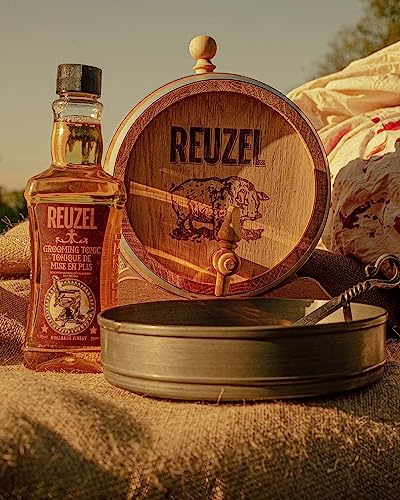 Reuzel Grooming Tonic - Pro Oil Treatment For Men With Organic And Natural Ingredients - Pure, Vegan Serum That Gives Hair Essential Strength And