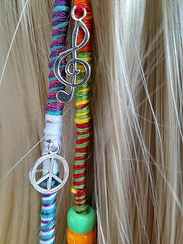 Doodle Braids Hair Wrapping kit: Girls’ Hair Accessories and Extensions, Hair Styling kit, Hair braiding Gifts for Girls. Festival and Party Hair