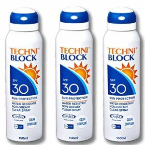 3 for 2 Techniblock SPF 30 150ml Sunscreen Bundle