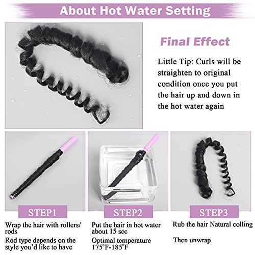 Beyond Beauty EZ Braid Pre Stretched Braiding Hair 8Packs-26inch Professional Yaki Texture Synthetic Hair(#1B)