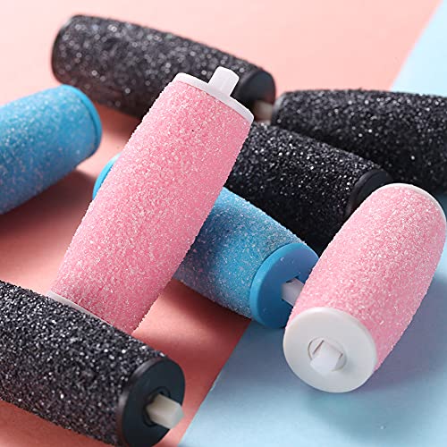 8Pcs Replacement Rollers Heads Refills, Extra Rough Hard Skin Remover Accessories