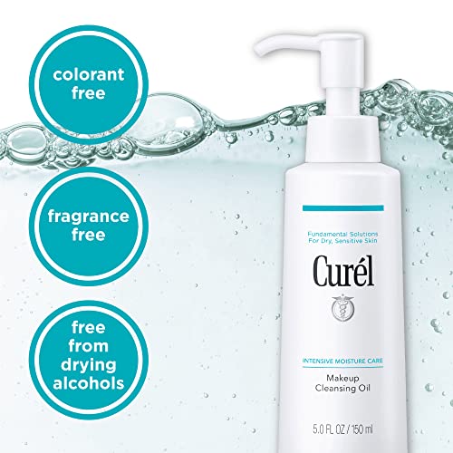 Curel Makeup Remover Cleansing Oil for Dry, Sensitive Skin 150ml