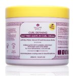 Curl Defining Leave in Curl Cream for Curly Hair by Nature Spell – Infused with Rice Water & Linseed, For All Curl Types, Leave in Styling Cream.