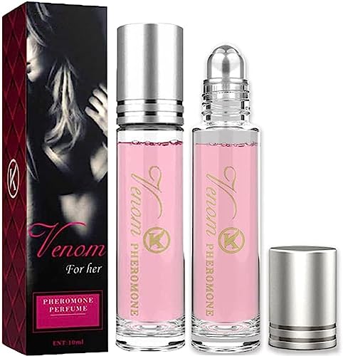 Perfume Women Roll-on Pheromone Perfume Long Lasting Unisex Cologne with Infused Essential Oils 10ML