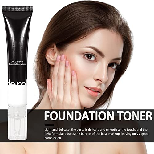 Foundation Mixer - Face Make-up Foundation for Mature Skin - Full Coverage Foundation Make Up Primer - Color Mixer Foundation Shade Adjuster - Ch