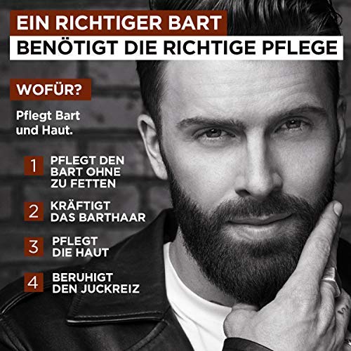 L'Oréal Men Expert Barber Club Beard Oil Skin and Beard, 1er Pack (1 x 30 ml)