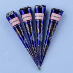 3 x Kaveri Mehndi Cones Dark Brown Mehndi All Natural Body Art Organic Temporary Tattoo Kaveri