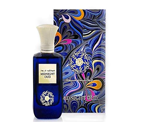 Midnight Oud 100ml | Eau de Arabian Parfum | Bergamot, Amber, Leather, Sandalwood Aroma (for Men and Women) (Unisex)