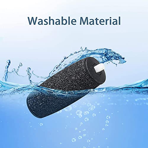 Canvalite 9Pcs Pedi Replacement Rollers, 3 Coarse Levels Includes Extra Rough Hard, Medium Hard and Gentle Hard Skin Remover for Hard Skin Remove