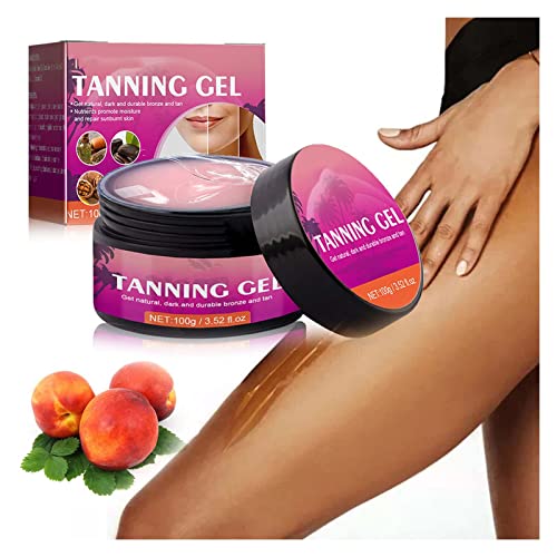 Extreme Dark Intensive Tanning Luxe Gel,Extreme Dark Intensive Tanning, Sunbed Tanning Accelerator,Peachapple Tanning Gel, Intensive Soft Brown T