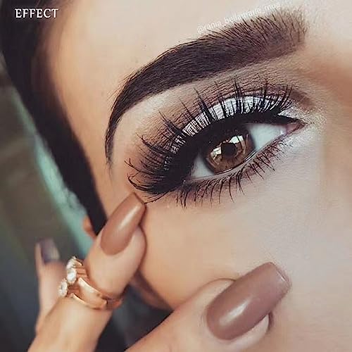 Lash Tint Black Kit - 2 in 1 Eyelash & Eyebrow Dye Set - Volume Lashes and Full Brows Last Up to 4 weeks - Suitable for Home Use with All Tools (