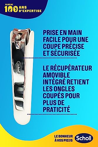 Scholl Nail Clipper for Hard and Thick Toenails