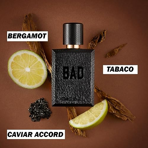 Diesel BAD, Eau de Toilette Aftershave, Perfume For Men, Woody Fragrance, 100ml