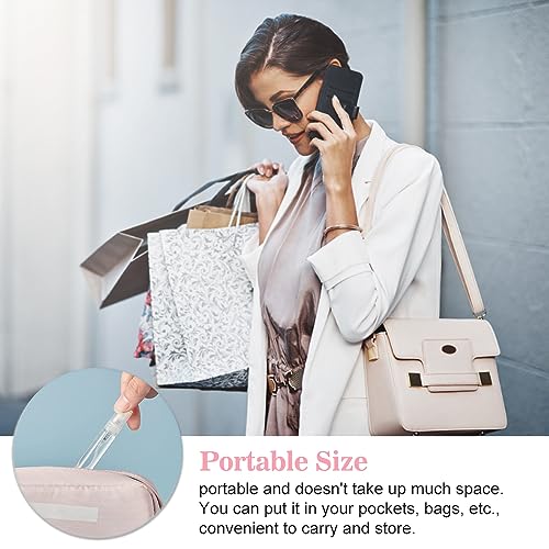 KITERI 40 Pcs Mini Spray Atomizer Empty Bottles, 2ml Mini Spray Bottle Refillable Perfume Empty Sample Bottle Sprayer Portable Mist Plastic Sampl