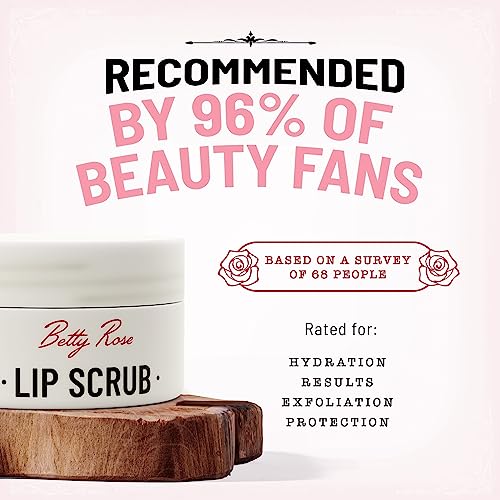 𝗪𝗜𝗡𝗡𝗘? 𝟮𝟬𝟮𝟯* Lip Scrub, Lip Exfoliator and Moisturizer for Lightening and Brightening Lips, Made with Pure Beeswax with Vitamin C and E for Hydra