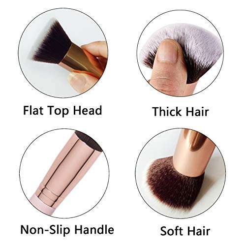 Jeopoom Makeup Brush, Contouring Brush, Beauty Brush, Dense, Soft, Lightweight, Versatile, Contours, Sculpts, Defines, Blends, Premium Quality Sy