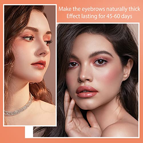 Eyebrow Lamination Kit,Professional Brow Lift Kit Premium Eyebrow Lift Kit Trendy Fuller Brow Look Semi-Permanent Tinting Make Brow Lifted Suitab