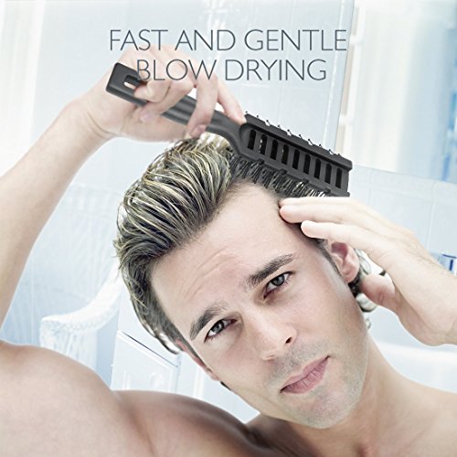 Hair Brush, Baasha Detangle Hair Brush for All Hair Types, Blow Dry Hair Brush for Women Men, Massaging Scalp, Vent Brush Reducing Hair Breakage