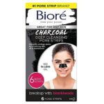 Bioré Charcoal Pore Strips - Pack of 6