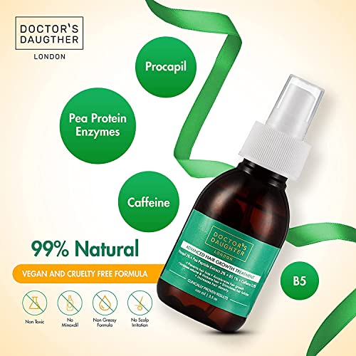 Doctor's Daughter Extract Rosemary Oil for Hair Growth: Natural Spray - Hair Serum for Hair Loss - Organic Hair Regrowth Treatment for Men and Wo
