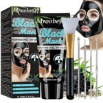 Blackhead Mask, Peel Off Mask, Blackhead Remover Mask, Face Mask with Activated Carbon, Purifying Black Face Mask, Deep Skin Clean Purifying Acne
