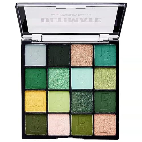 Purple Eyeshadow Palette, 16 Colour Glitter Matte Eye Shadow Pallets For Women, Long Lasting Blue Purple Highly Pigmented Eye Shadow Waterproof B