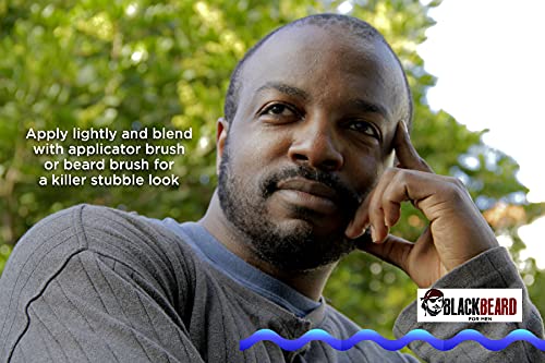 Blackbeard for Men - temporary brush on colour 12ml (0.40oz) BLACK (BLK-BRDBLK)