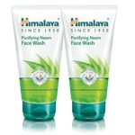 HIMALAYA HERBALS Purifying Neem Face Wash Gel 150g | Natural Moisturising Facial Cleanser | Deeply Cleans Pores and Acne | Oil Control Herbal Fac