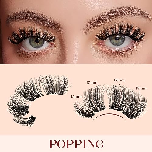 Lash Clusters DIY Eyelash Extensions 72 Pcs D Curl 10mm Cluster Eyelash Extensions Thin Stem Cluster Lashes Individual Lashes Cluster Lashes Wisp