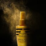 EBIN NEW YORK Secret of Pharaoh Hair & Body Glitter Mist Spray, Easy to Apply, Hydrating, Cruelty-Free, Gifts for Girls, Boys, Men - Gold, 2.37 f