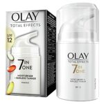 Olay Total Effects Touch of Sunshine 7in1 Moisturiser With Sunless Tanner, Day Face Cream With SPF12 and Vitamin E, 50ml