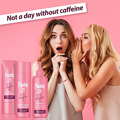 Plantur 21#longhair Caffeine Shampoo for Long and Brilliant Hair 200ml | Improves Hair Growth and Repairs Stressed Hair | No Silicones No Paraben