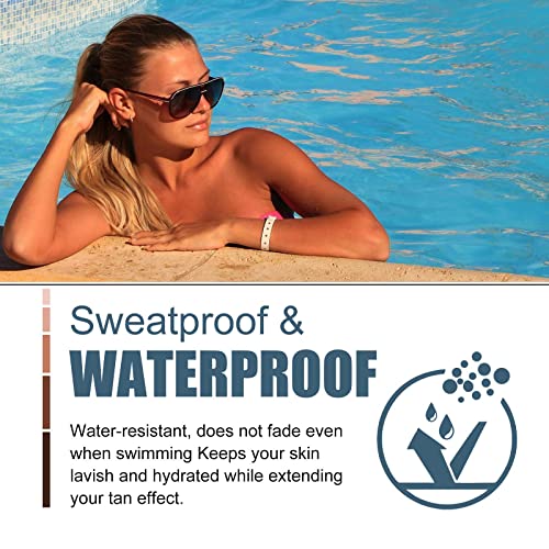 Self Tanning Drops, Body & Face Self Tanner Drops, Self Tanner Drops for Face Tanner, Face Tanning Drops to Add to Moisturizer and Lotion, Bronzi