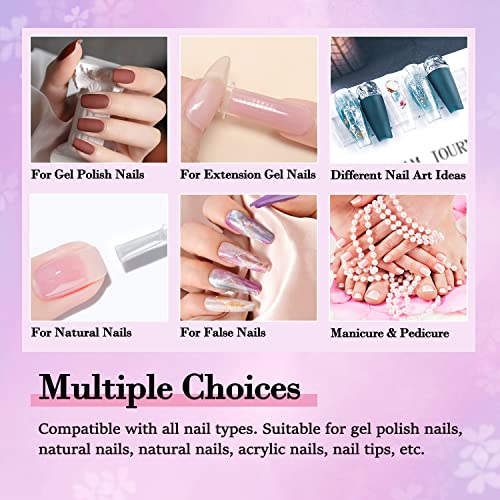 Lavender Violets 12ml Gel Nail Polishes UV LED Soak Off Varnish Manicure Pedicure F807 group (Base,Top & Matte Top coat)