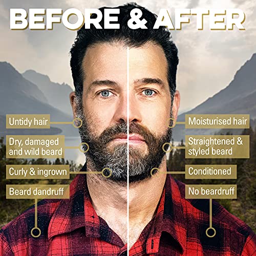 Gnarly Joe Beard Styling & Straightening Wax for Men - 50g - 100% Natural Unscented Ingredients - Sheanut Butter - Cocoa Butter - Sweet Almond Oi