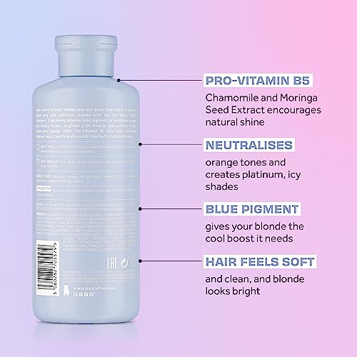 Lee Stafford Bleach Blondes Ice White Toning Shampoo