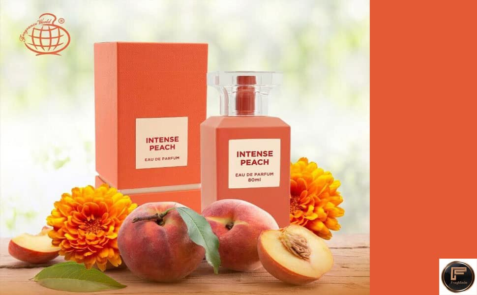 Intense Peach Edp Perfume for Men & Women (80ml) by Fragrance World | Peache | Orange - FragMade