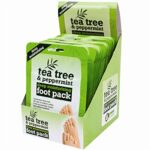 5x Tea Tree Peppermint & Shea Butter Foot Treatment Packs
